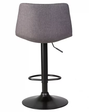 Стул барный DOBRIN TAILOR BLACK Серая ткань 188-55_4