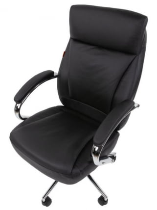Кресло руководителя Chairman 794 кожа Черный_1