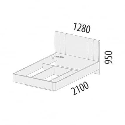 Кровать Николь 901.03_3