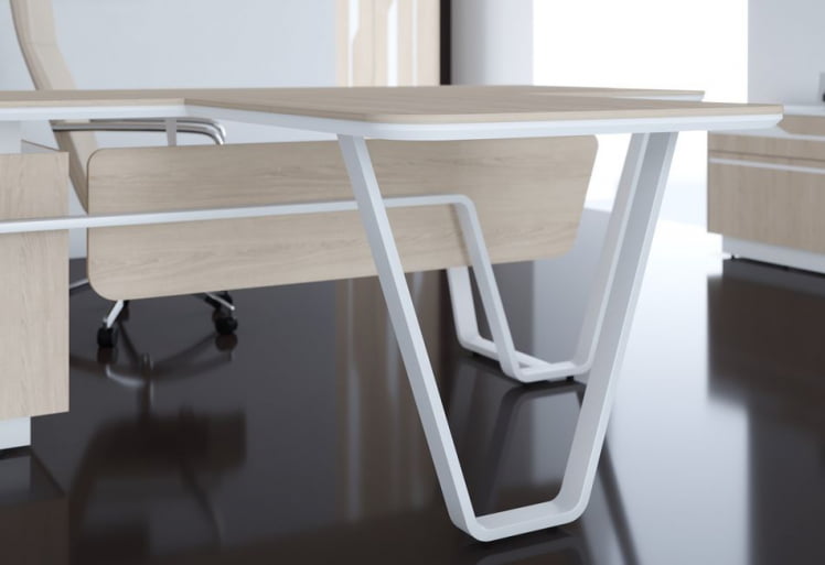 Комод с распашной дверью и 2 ящиками Line СФ-572103 Дуб светлый Белый_2