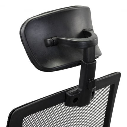 Кресло CROMEX (КРОМЕКС) Debut CH-697 ХРОМ сетка/ткань TW черное_12