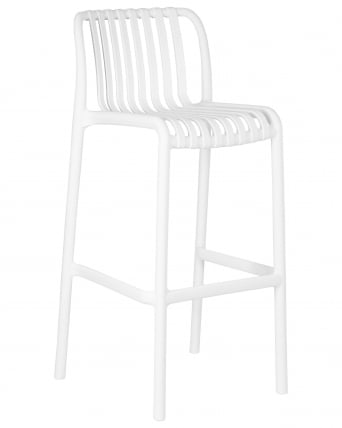 Стул барный DOBRIN CHLOE BAR (белый)_0