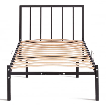 Кровать Bruno металл, 90*200 см, черный_4