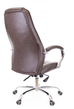 Кресло для руководителя Everprof Long TM Экокожа Коричневый_2