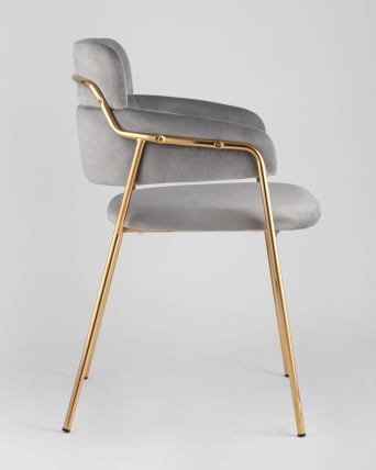 Стул Полин Светло-серый_4