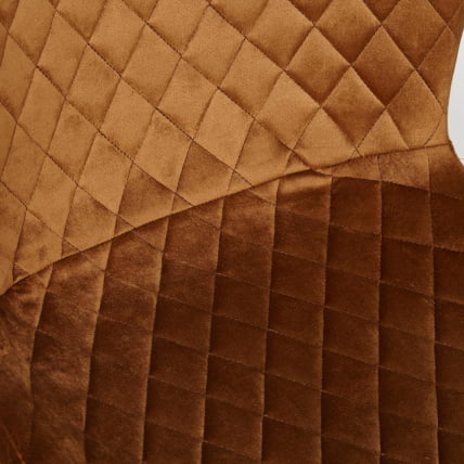 Стул QUINCY (mod. 8272) металл/ткань, 49х53х84,5 см, коричневый (G-062-61)/черный_5