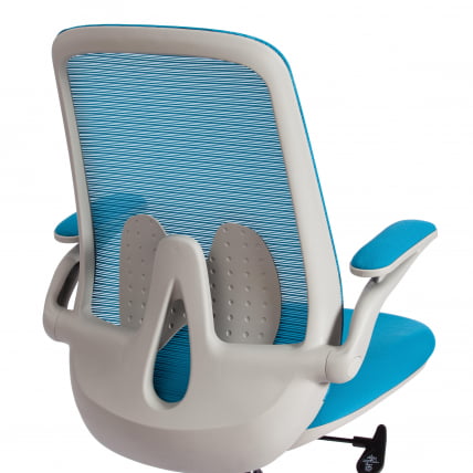 Кресло MESH-10 ткань, голубой_11