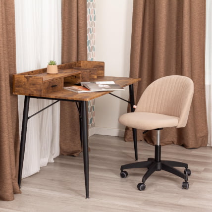 Кресло MELODY PLT флок , бежевый, 7_10