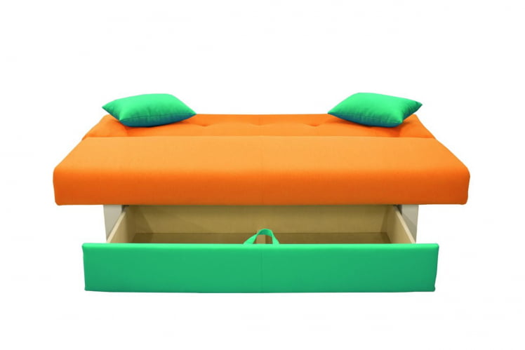 Диван MANGO 4 (2 категория) Оранжевый Зеленый_3