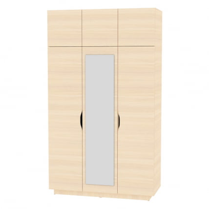 Шкаф распашный Аврора(H21_M)2322х1351х540(ДМ)_0