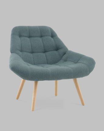 Кресло Олби Квадро зеленый_1