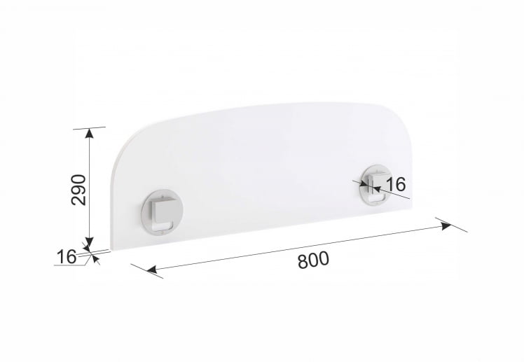 Ограничитель для кровати XYZ-123 дуб млечный_4