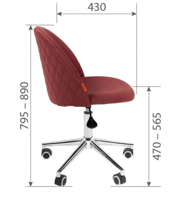 Компьютерное кресло CHAIRMAN HOME 118 Темно-серый_3