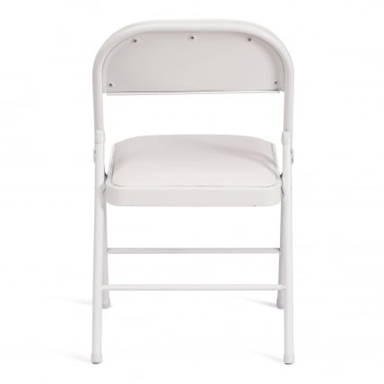 Стул складной FOLDER (mod. 3022G) каркас: металл, сиденье/спинка: экокожа, 46.5 х 47.5 х 79 см, white (белый) / white (белый)_3