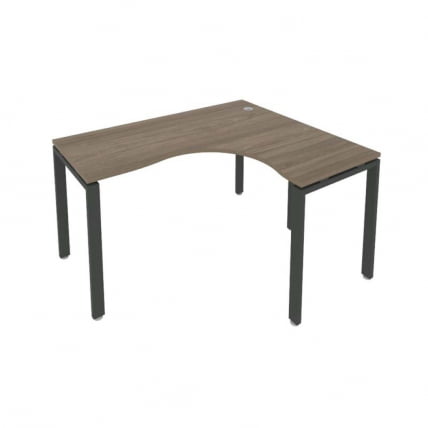 Стол письменный METAL SYSTEM Б.СА-3 Пр Вяз/Антрацит_0