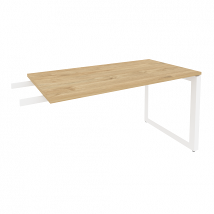 Брифинг-приставка на О-образном м/к ONIX O.MO-BR-13 Тиквуд Светлый/Белый_0