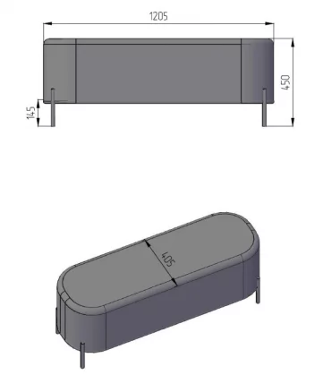 Пуф большой Gawaii (ПБ) Светл серый_5