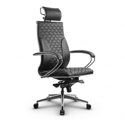 Кресло руководителя Metta L 2c 44C/K Комплект 2 Черное_0