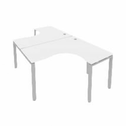 Рабочая станция Metal System Б.РАС-СА-2.3 Белый/Серый_0