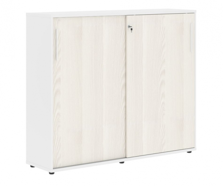 Шкаф с дверьми-купе EDIS EMC 1643 Ясень Траун Белый Белый_0