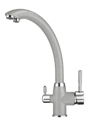 Кухонный смеситель GRANULA 2167 Базальт_0