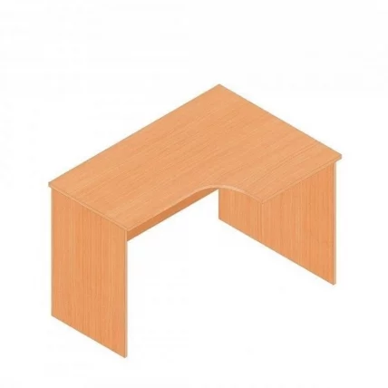 Стол компьютерный угловой Р.РС-12 (правый) дуб молочный_0