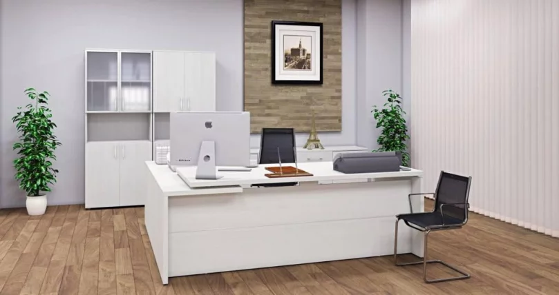 Дверь стекло в раме Lacobel YALTA LT-S2R Л white_4