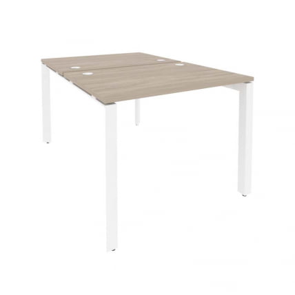 Рабочая станция на П-образном м/к ONIX O.MP-D.RS-2.1.7 Дуб Аттик/Белый_0