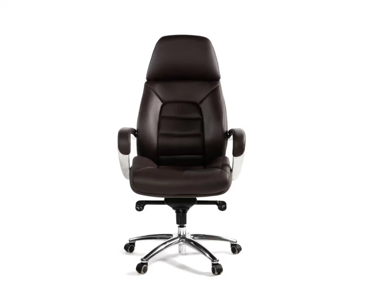 Кресло руководителя PORSCHE кожа Коричневый_1