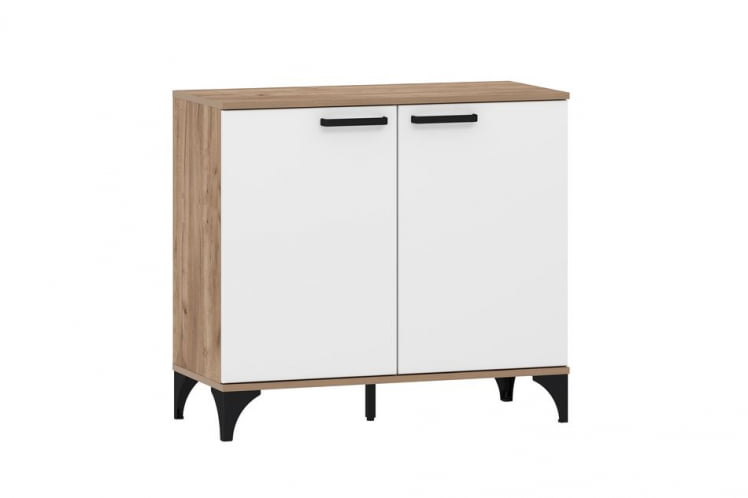 Тумба Марсель НМ 013.78 Меренга Дуб Крафт табачный_0