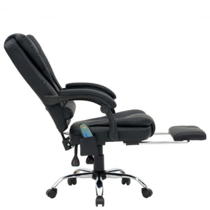 Кресло офисное CROMEX (КРОМЕКС) Lounge MS-007 экокожа черное_8