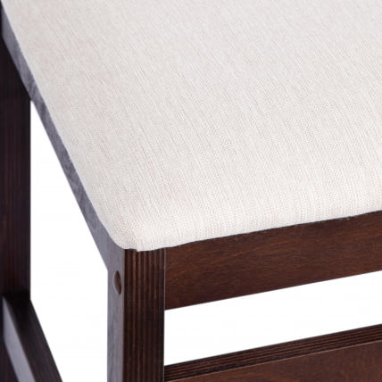 Стул SWEDEN Многослойная фанера, 41*40*99 см, Cappuchino, ткань бежевая (81/10) разобранный_6