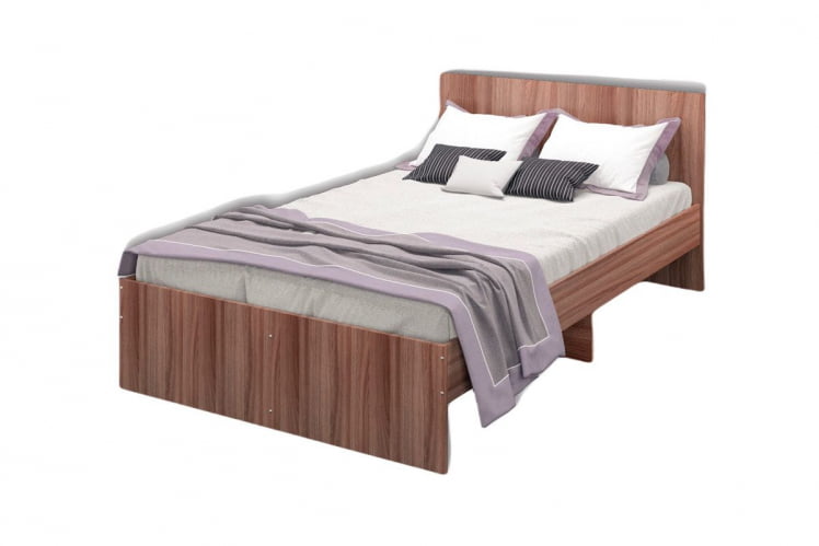 Кровать Мона, 1200*2000 мм, ясень шимо темный_0