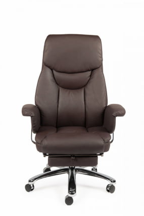 Кресло офисное Парламент H-2021-322 Темно-коричневый_8