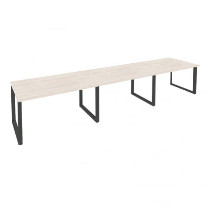 Стол переговорный (3 столешницы) ONIX O.MO-PRG-3.3 Денвер Светлый/Антрацит_0