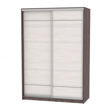 Шкаф-купе B-220х160х60-1(ЯАТ-ЯАС-D7D7)_0