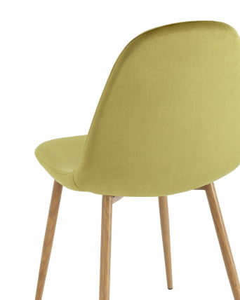Стул Валенсия SN велюр Фисташковый_5