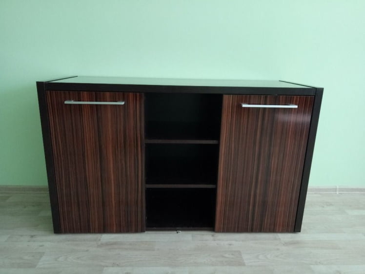 Тумба с фригобаром MTF 140 Макассар/Венге Магия_1