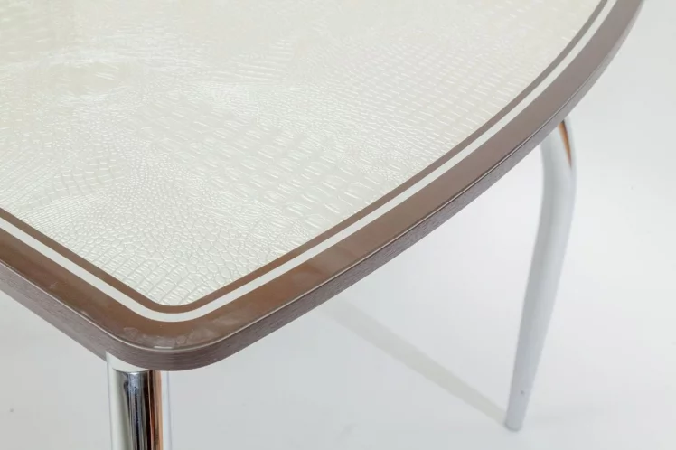 Стол обеденный Чикаго КЗ(6191) венге,крокодил жемчужный_11