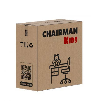 Детское кресло CХАИРМАН ТИН (Кидс) 104 черный пластик Cразй / CHAIRMAN (Kids) Crazy_5