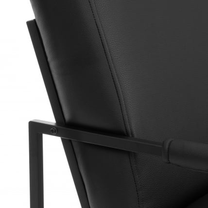 Диван Charli LUX Д/Чарли Люкс экокожа , Sharp Черный_6