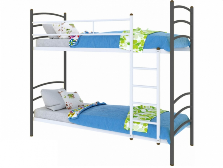 Кровать Милана Duo 800х1900 Черная_0