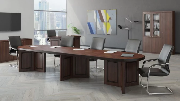 Топ стола для переговоров 150 BRN8671502 Темный орех_1