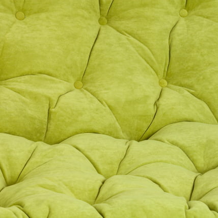 Диван MAMASAN/МАМАСАН 23/02 W /с подушкой/ подушка 182х119 см, 169х102х80 см, Pecan (орех), флок, олива, 23_8