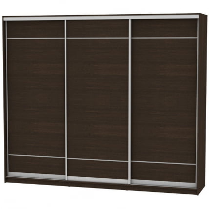 Шкаф-купе B-220х270х60-1(Венге-D7D7D7)_0