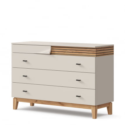 Комод 1200 Нильс ЛД 423.050.000 Кашемир/Дуб Тортуга_2