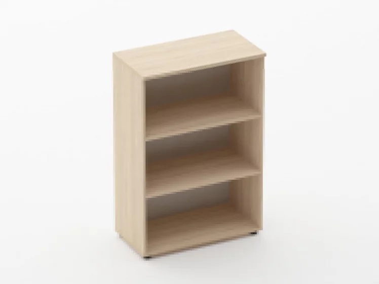 Шкаф средний открытый Glassy 6.12.101 Орех_0