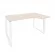 Стол эргономичный правый на О-образном м/к ONIX O.MO-SA-2R Денвер Светлый/Белый_242120