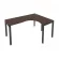 Стол письменный METAL SYSTEM Б.СА-4 Пр Венге/Антрацит_237493