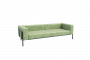 Диван трехместный Флекс FLX-3 Teddy 917/Металл Черный 2100*915*690_3678888